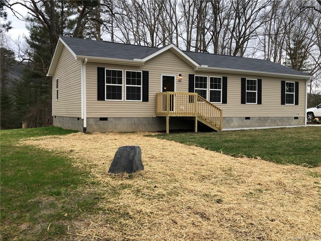 296 Souther Road Fletcher, NC 28732 - Photo 3 of 25 a front view of a house with a yard