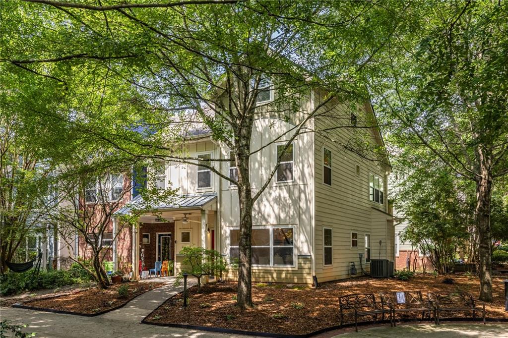 1001 Dancing Fox Road Decatur, GA 30032 - Photo 1 of 1 a front view of a house with garden