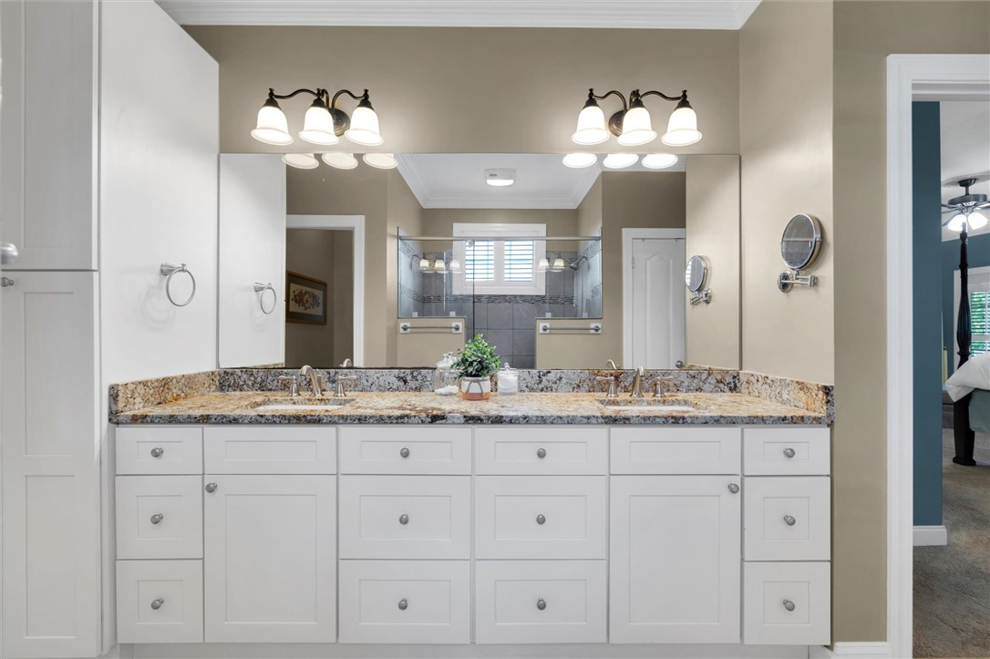 140 Parkside Drive Anderson, SC 29621 - Photo 22 of 45 Double Sinks in Primary Bathroom