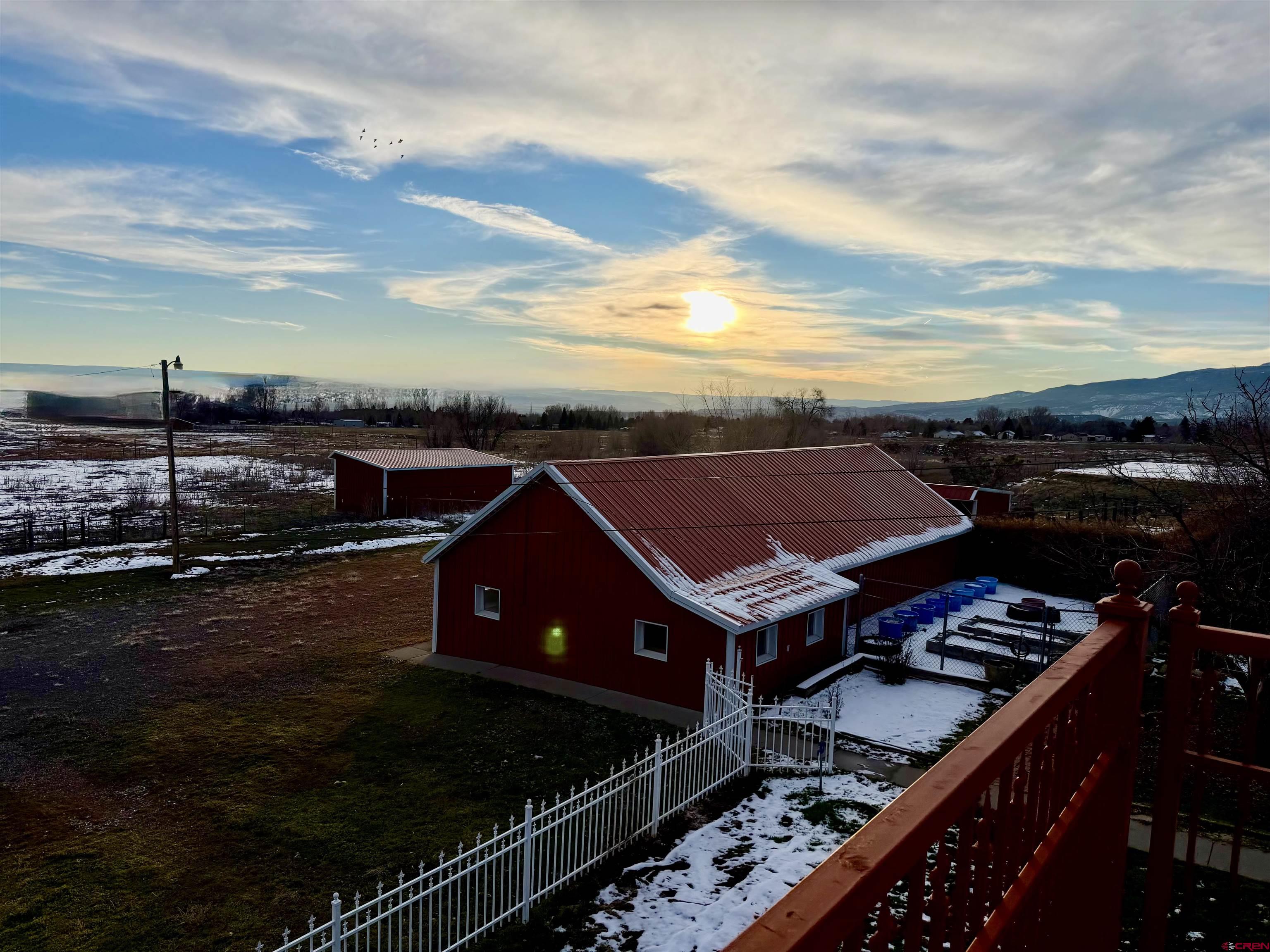 17343 Surface Creek Road Cedaredge, CO 81413 - Photo 23 of 45 a view of a balcony