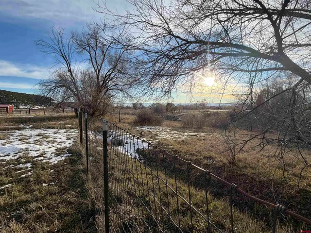 a view of a porch of a house