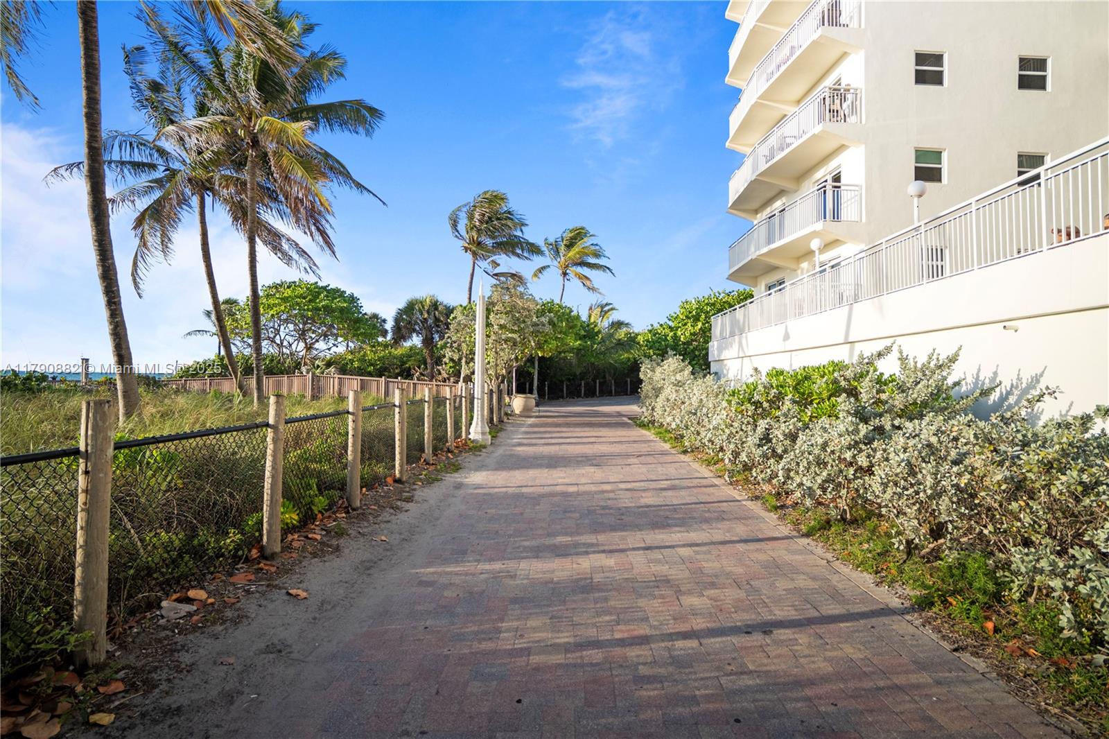 901 South Surf Road, Unit 603 Hollywood, FL 33019 - Photo 8 of 26 a view of a backyard with potted plants