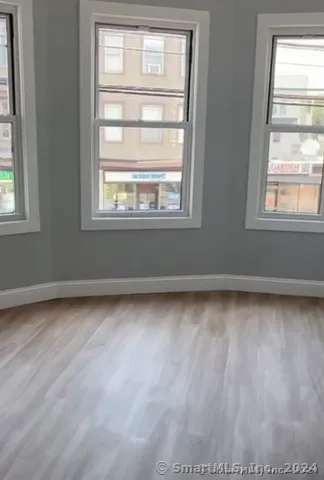 a view of a window in a room