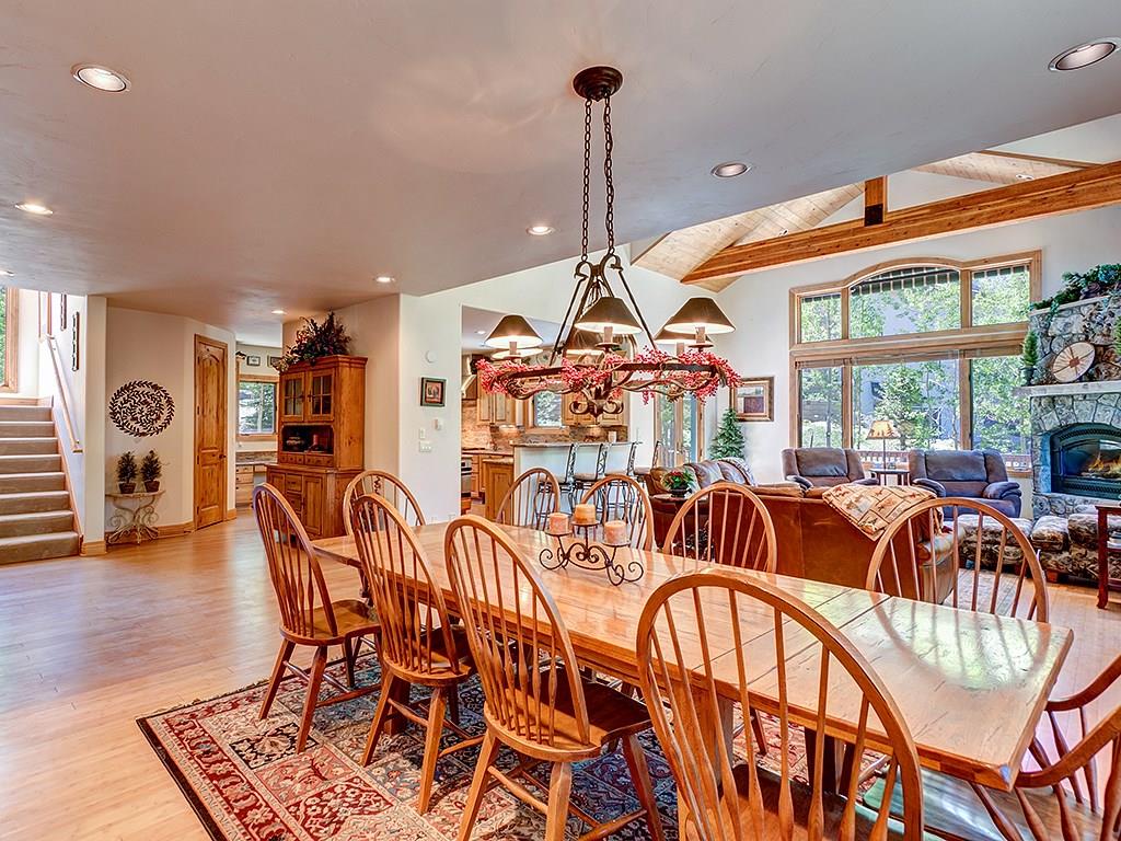 677 White Cloud Drive Breckenridge, CO 80424 - Photo 8 of 25 a view of a dining room with furniture window and outside view