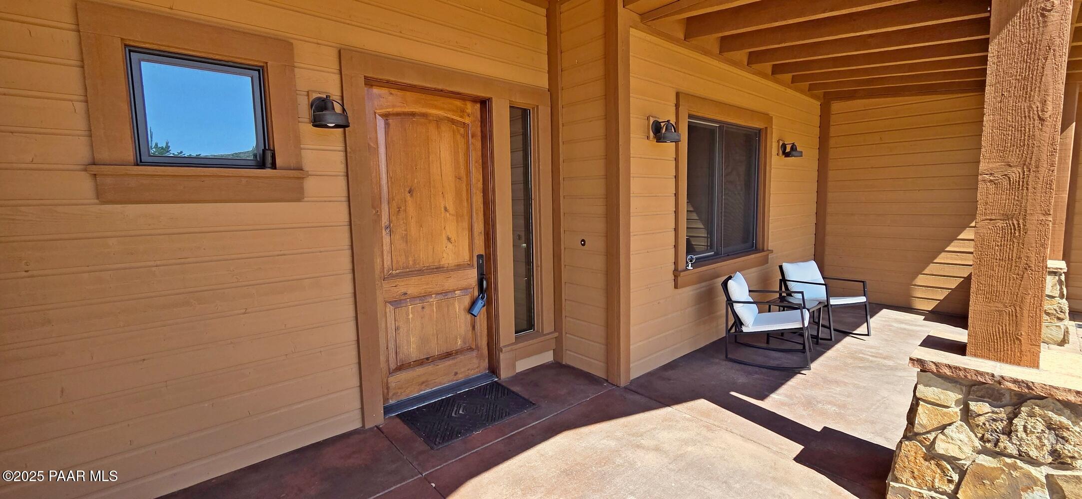 Welcoming Front Patio