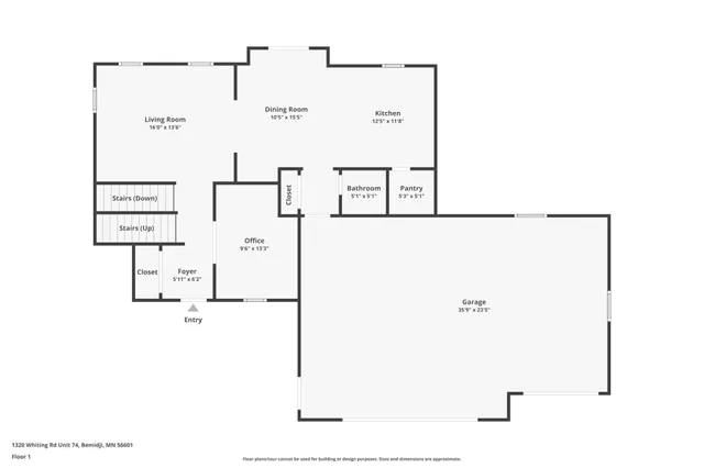 $478,000 | 1320 Whiting Road Northwest, Unit 74, Bemidji, MN 56601