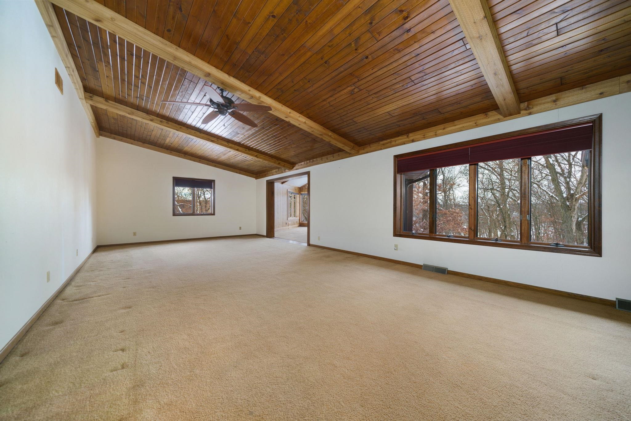 1203 West Mud Creek Road Oregon, IL 61061 - Photo 15 of 67 a view of an empty room with a window