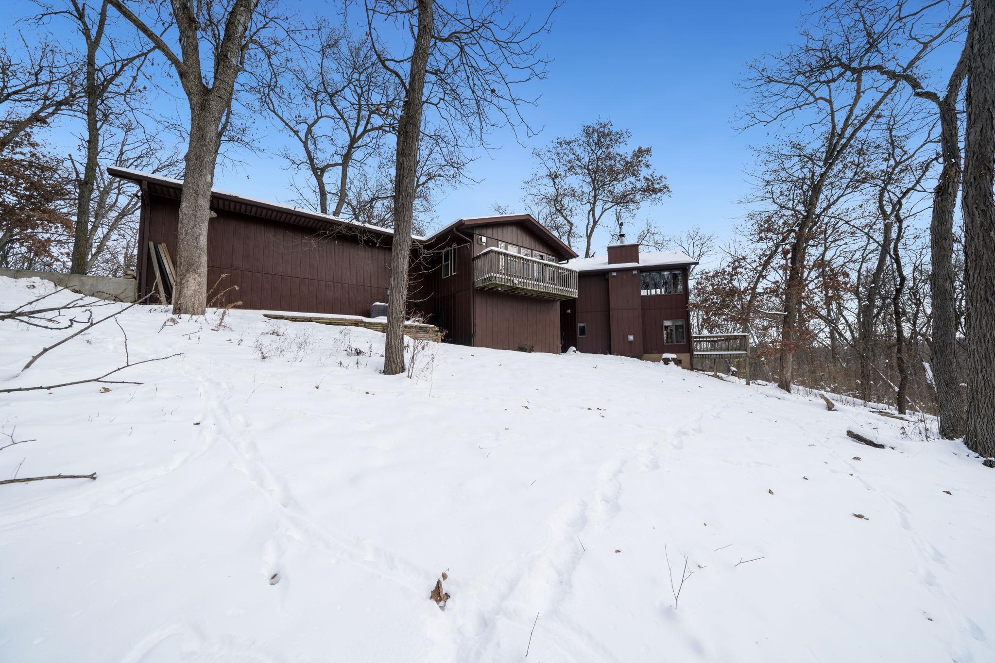 1203 West Mud Creek Road Oregon, IL 61061 - Photo 38 of 67 a view of a backyard of the house