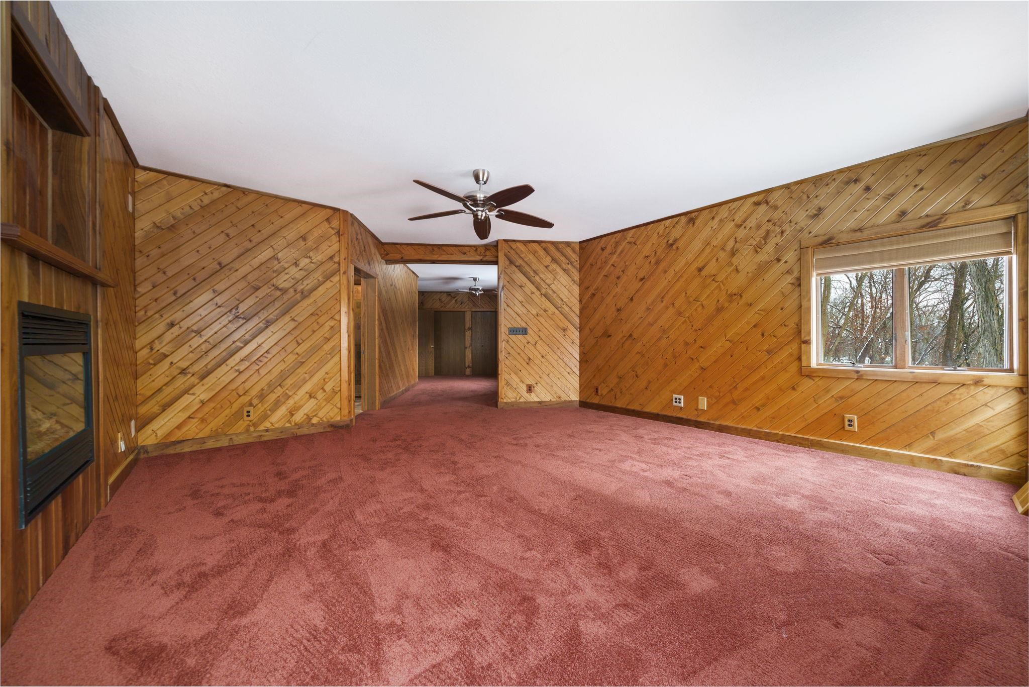 1203 West Mud Creek Road Oregon, IL 61061 - Photo 10 of 67 a view of a room with wooden walls