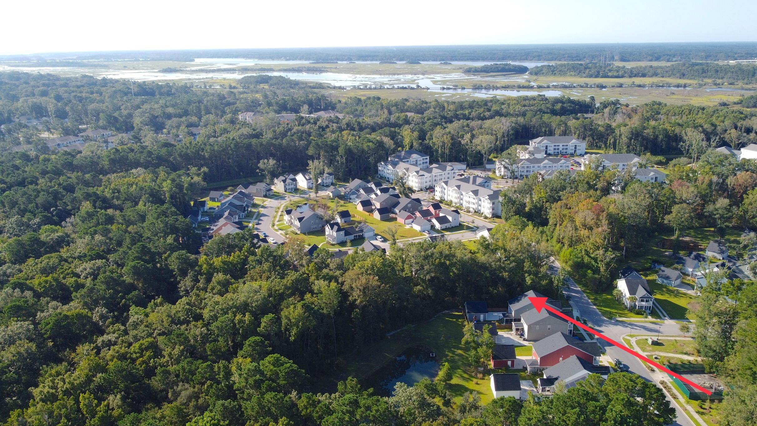 1508 Roustabout Way Charleston, SC 29414 - Photo 37 of 43 1508 Roustabout Drone Aerial View With A