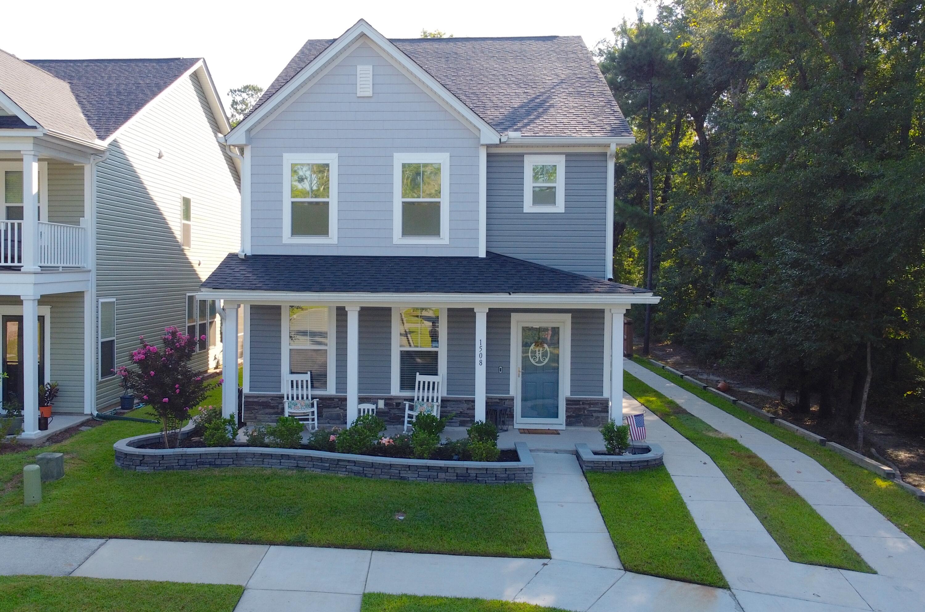 1508 Roustabout Way Charleston, SC 29414 - Photo 38 of 43 1508 Roustabout Drone Image from Front o