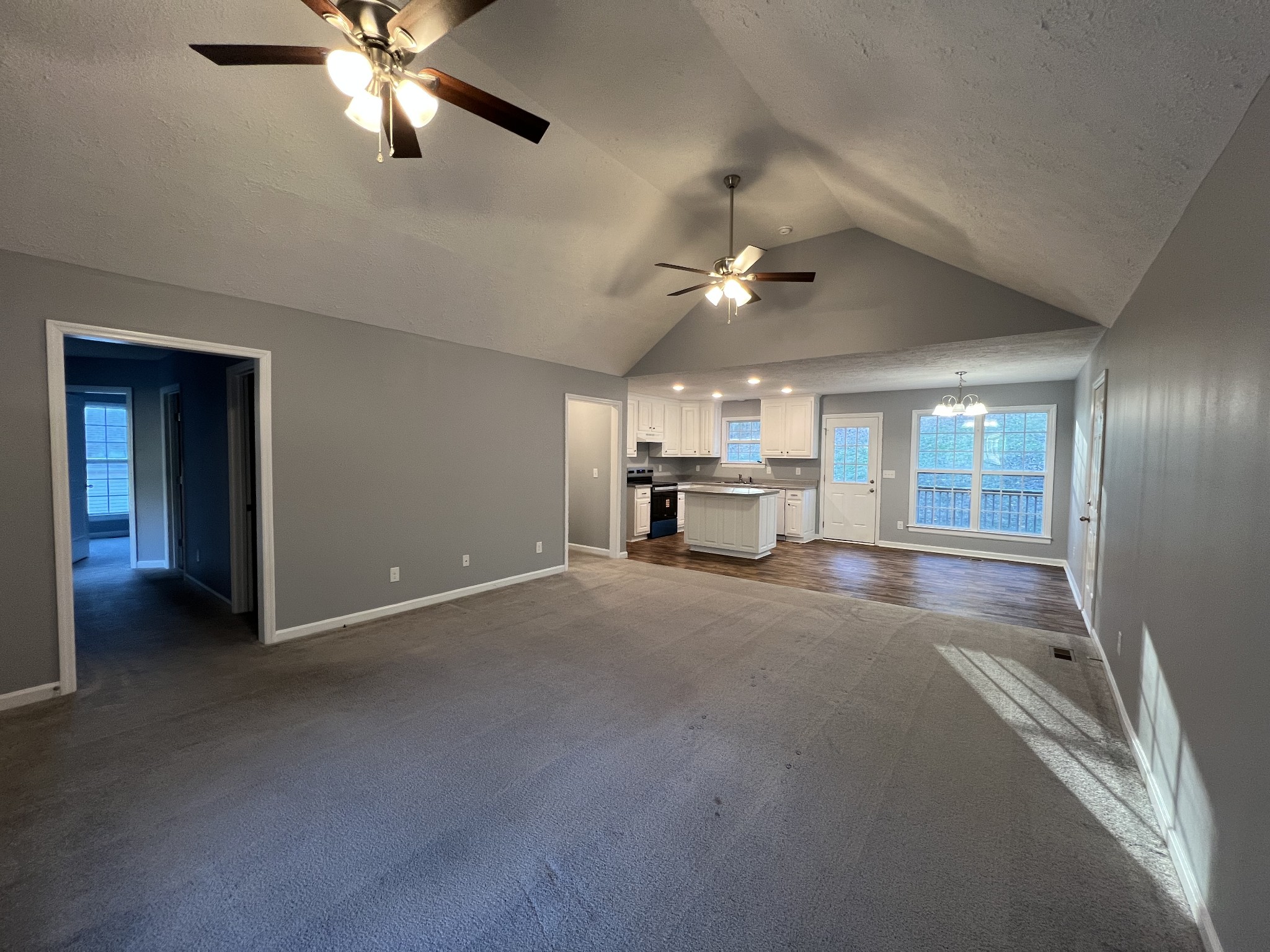 750 Bunker Hill Road Pulaski, TN 38478 - Photo 22 of 36 a view of a livingroom with a ceiling fan and window