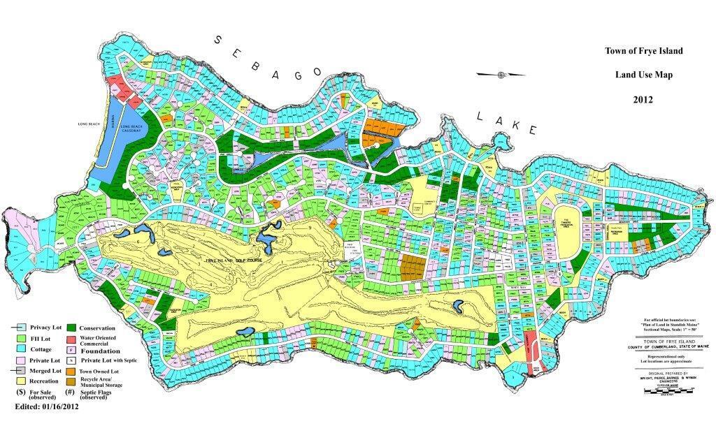 67 Paddock Lane Frye Island, ME 04084 - Photo 4 of 15 Island Map