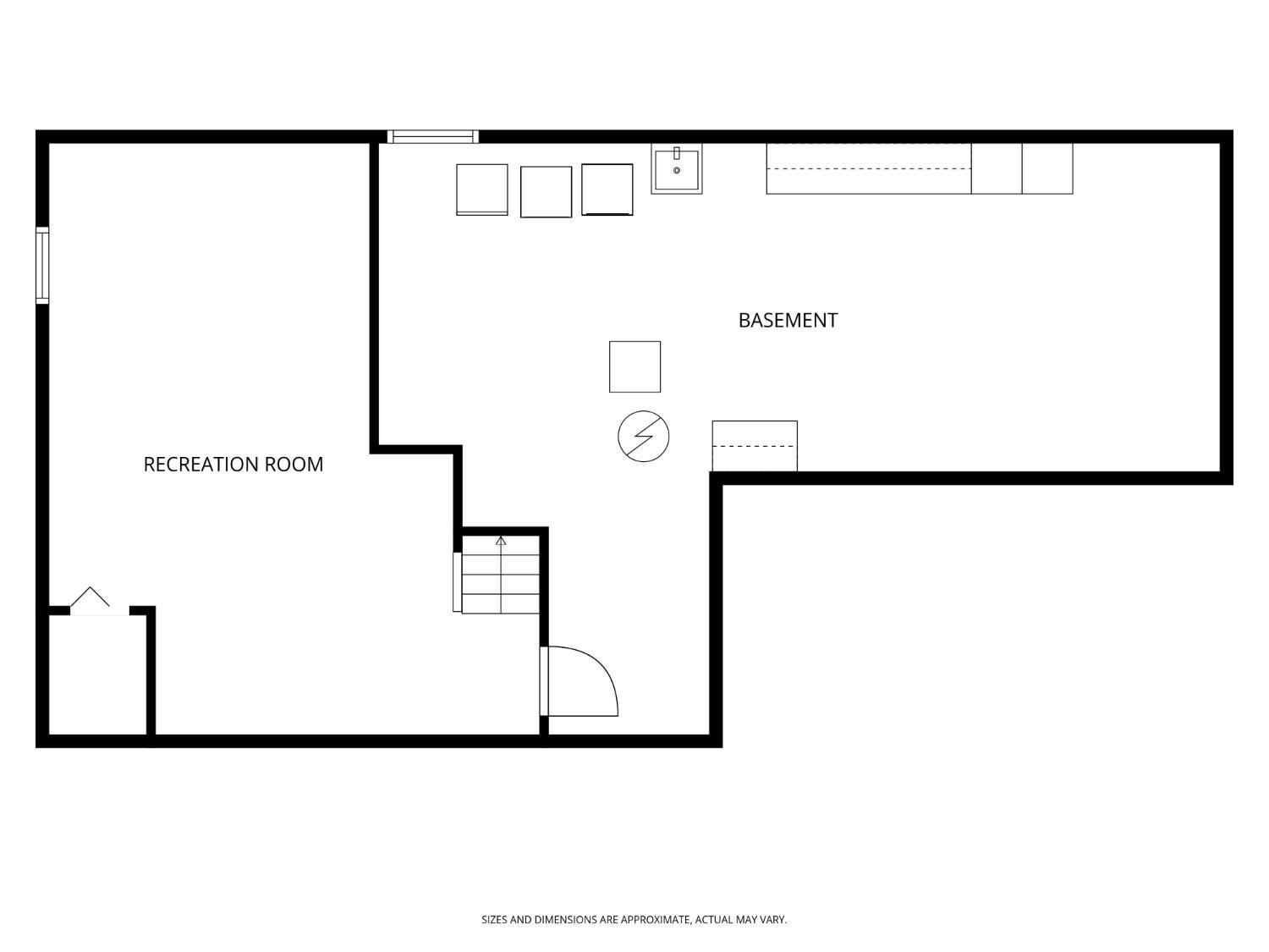 724 Regent Road Cincinnati, OH 45245 - Photo 66 of 67 Basement area floor plan