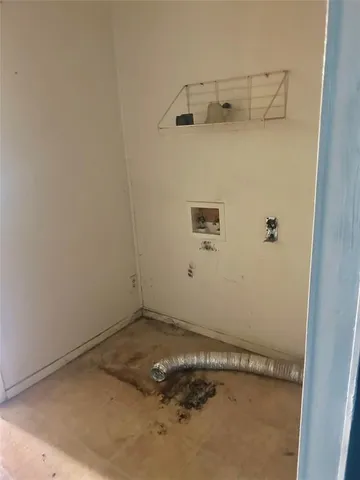 a view of empty room