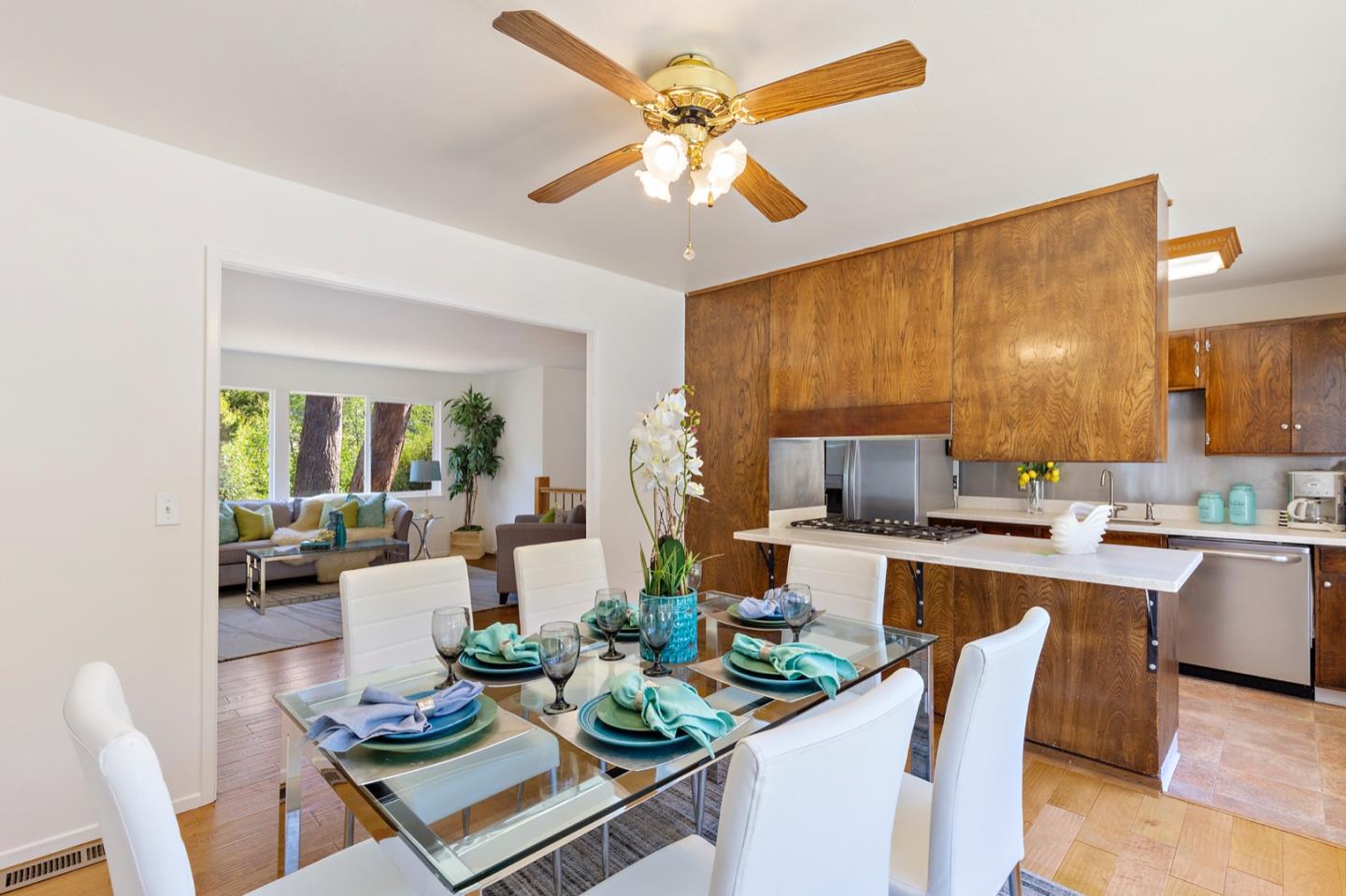 1528 Terra Nova Boulevard Pacifica, CA 94044 - Photo 12 of 32 a view of a dining room with furniture window and outside view