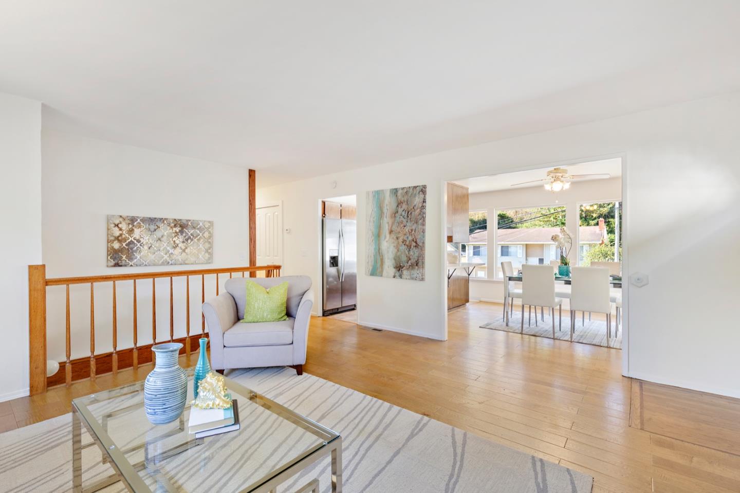 1528 Terra Nova Boulevard Pacifica, CA 94044 - Photo 10 of 32 a living room with furniture and wooden floor