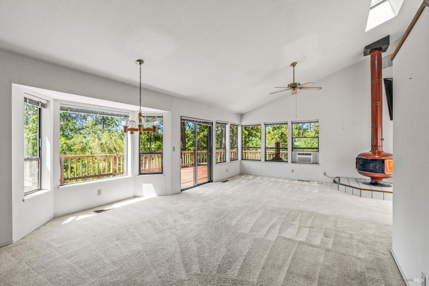 625-629 Hill Road Angwin, CA 94508 - Photo 44 of 64 a view of an empty room with a window