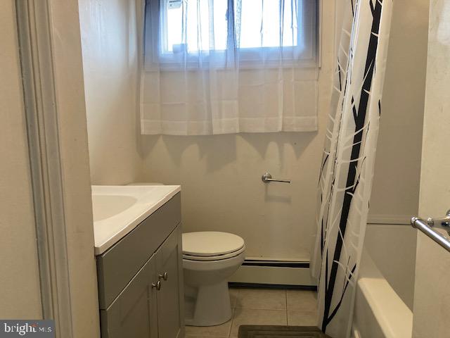 1902 Spencer Drive Croydon, PA 19021 - Photo 53 of 61 a bathroom with a granite countertop toilet and a shower