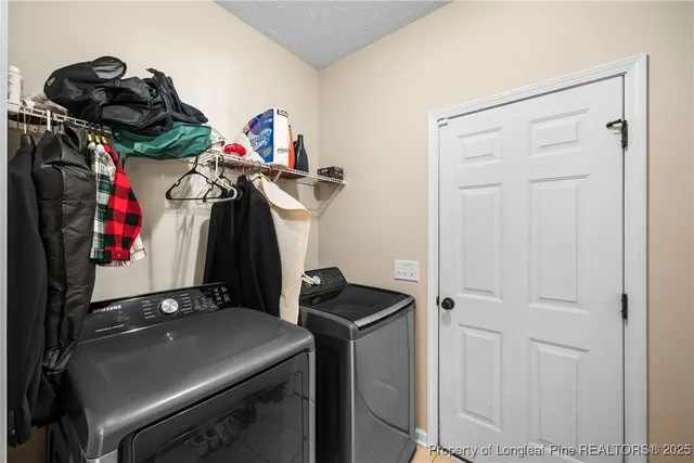 a room with storage and utility