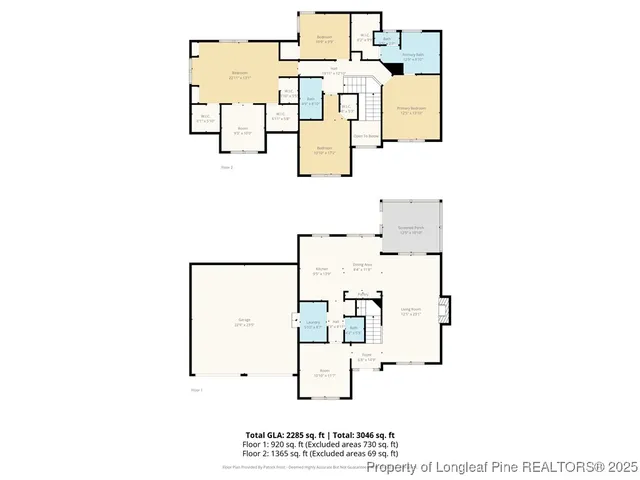 a picture of a room with a white wall and picture of floor