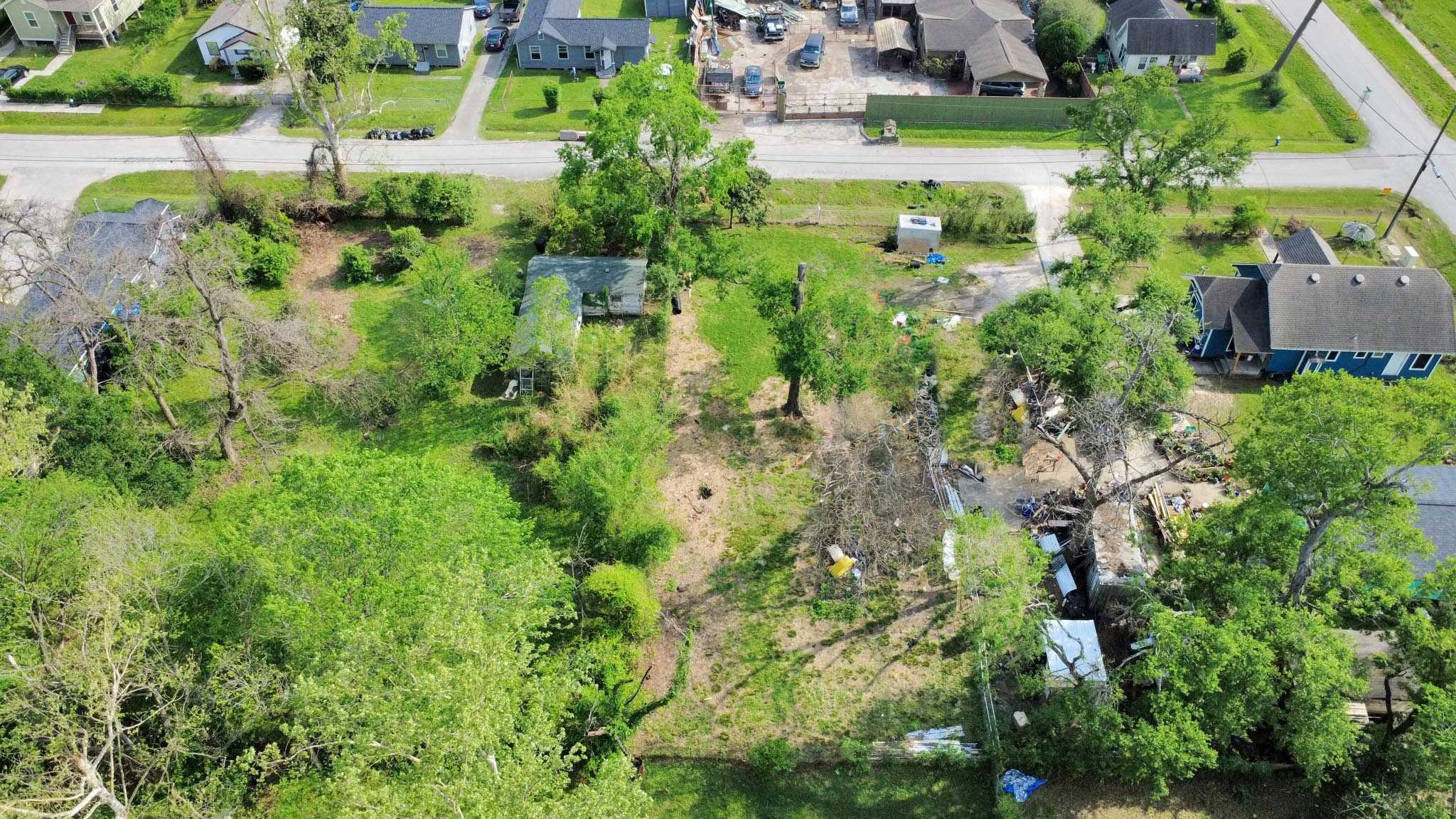 0 Memel Street Houston, TX 77026 - Photo 9 of 11 an aerial view of a house with a yard