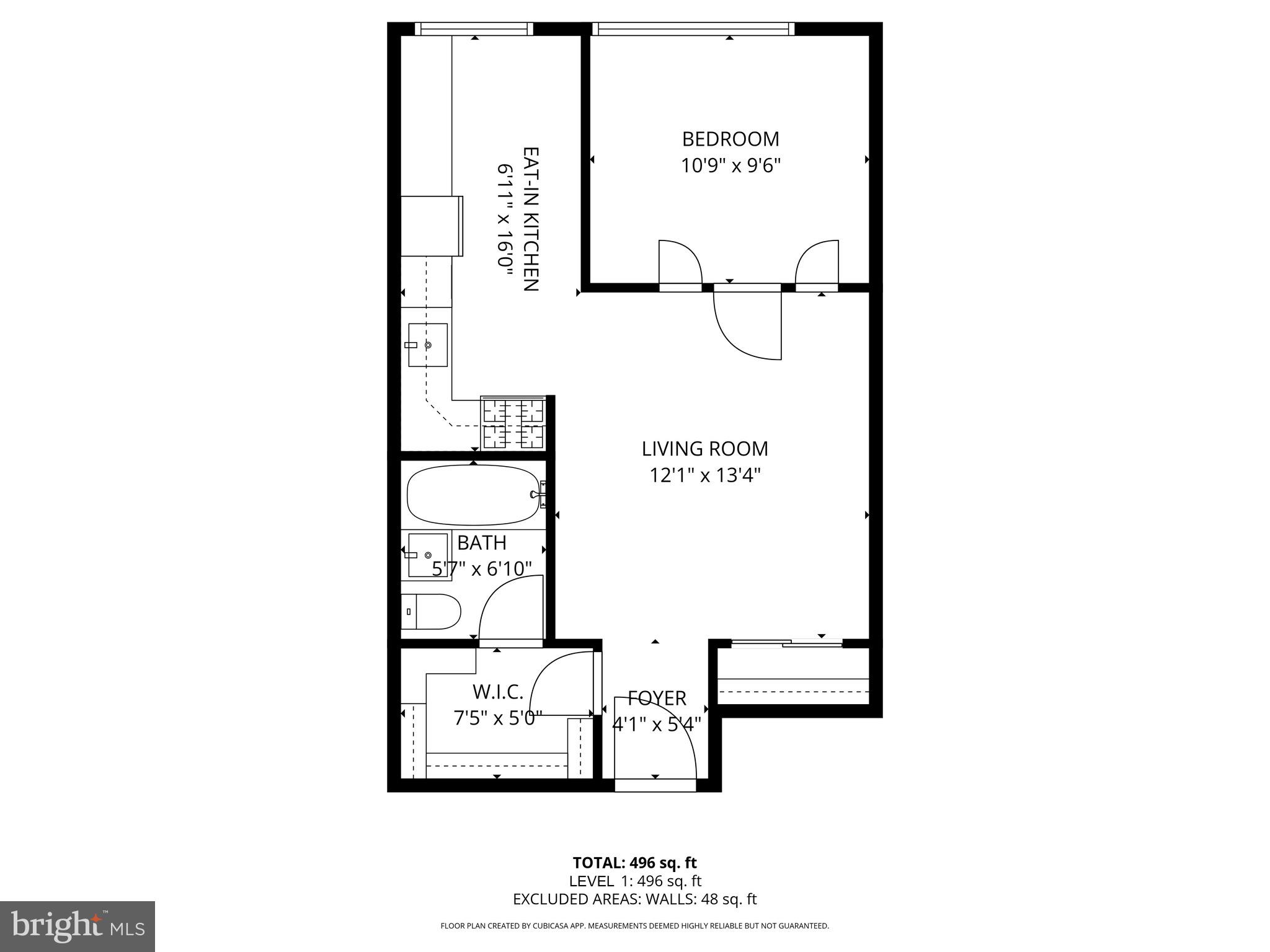 305 C Street Northeast, Unit 410 Washington, DC 20002 - Photo 14 of 15 a picture of a bench in front of a window