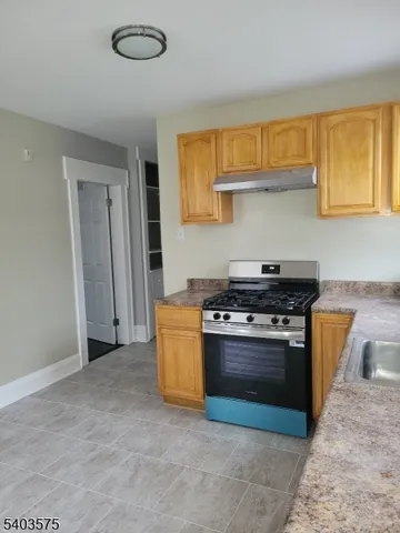 a view of a kitchen with a stove