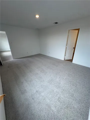 a view of empty room