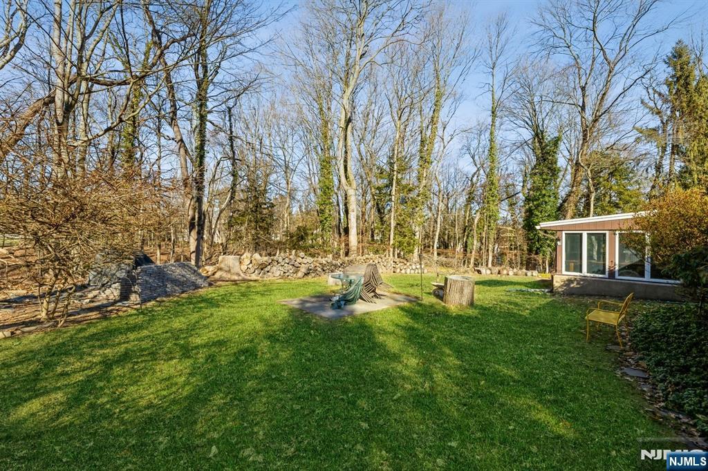 58 Taillon Terrace Closter, NJ 07624 - Photo 23 of 24 a view of backyard with house and trees