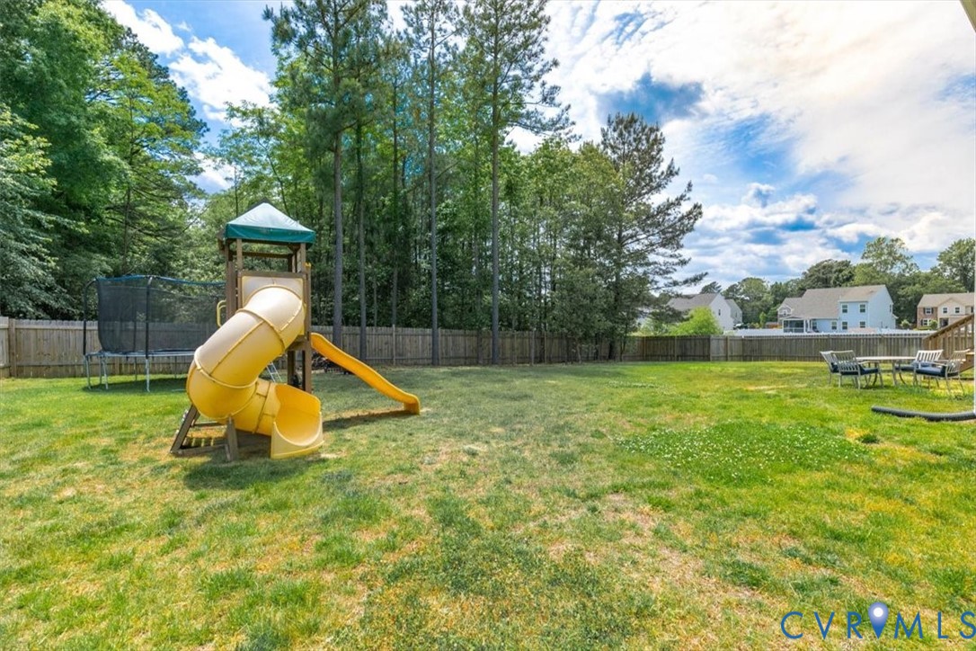 10430 Eagle Court Hopewell, VA 23860 - Photo 41 of 45 a view of playground with a slide and swing