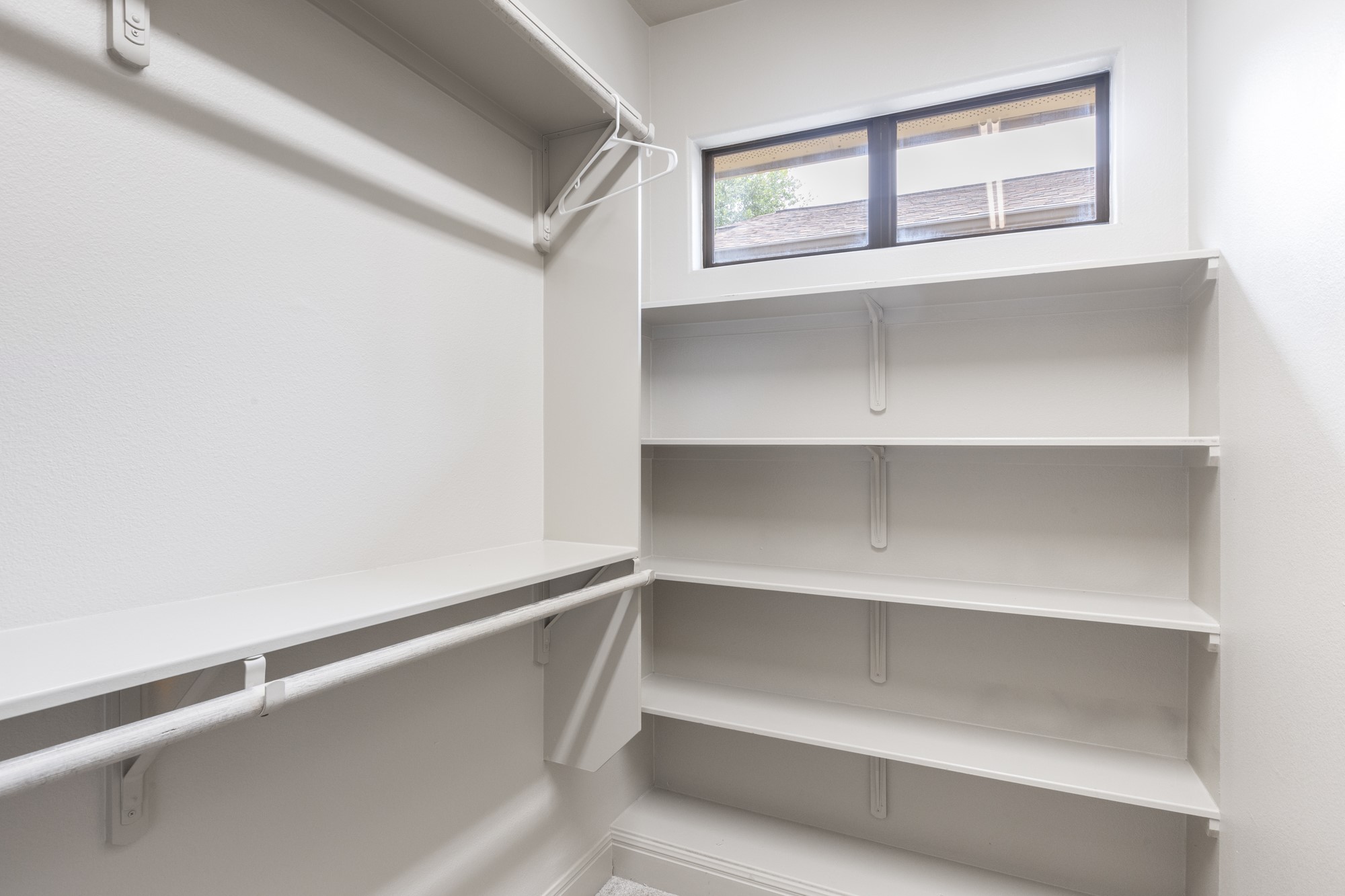 2310 Thornton Road, Unit A Austin, TX 78704 - Photo 21 of 32 a close view of closet with wooden floor
