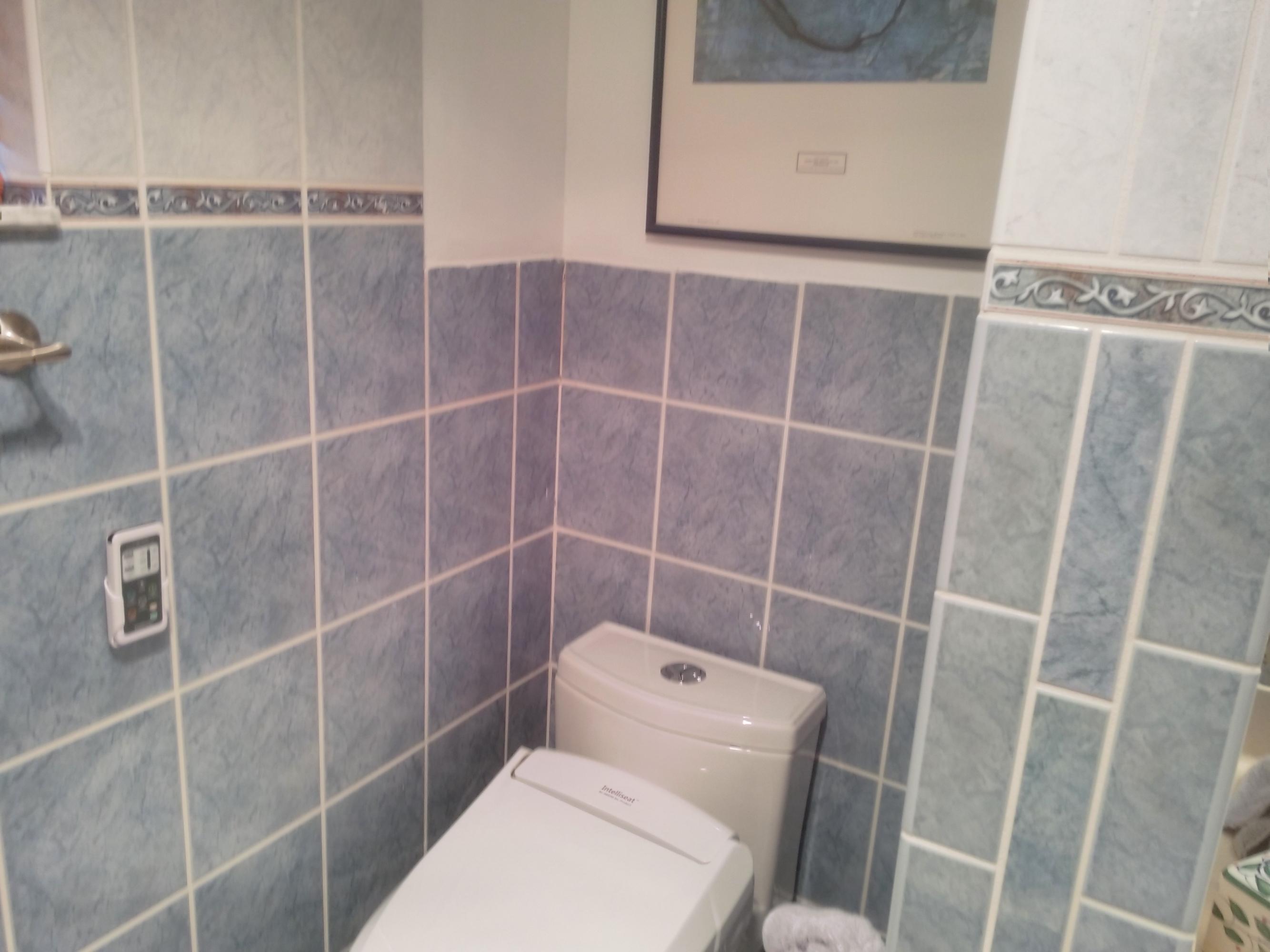 3465 Via Poinciana, Unit 806 Lake Worth, FL 33467 - Photo 13 of 22 a bathroom with a toilet and a shower