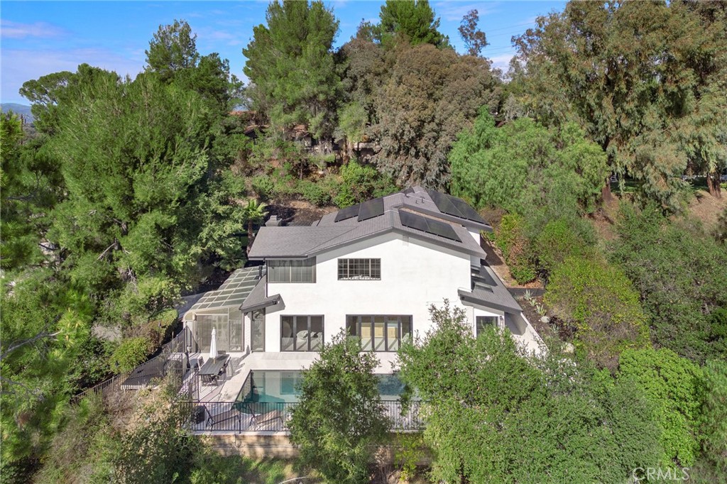 23229 8th Street Newhall, CA 91321 - Photo 3 of 52 an aerial view of a house with a yard
