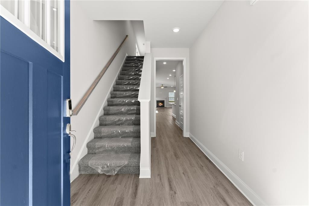 285 Magnolia Villas Drive Cornelia, GA 30531 - Photo 6 of 49 a view of entryway with wooden floor