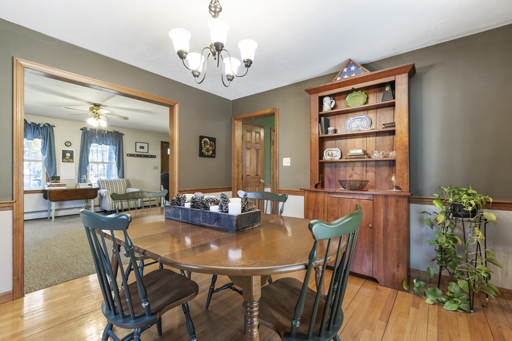 103 Uxbridge Street Douglas, MA 01569 - Photo 27 of 38 a view of a dining room with furniture and wooden floor