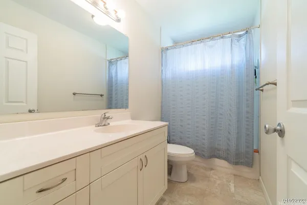 a view of room with cabinet