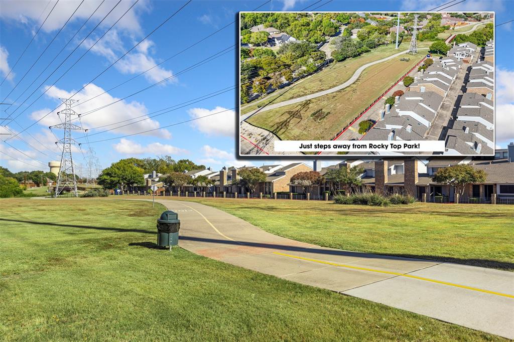 17490 Meandering Way, Unit 404 Dallas, TX 75252 - Photo 24 of 25 a view of a park