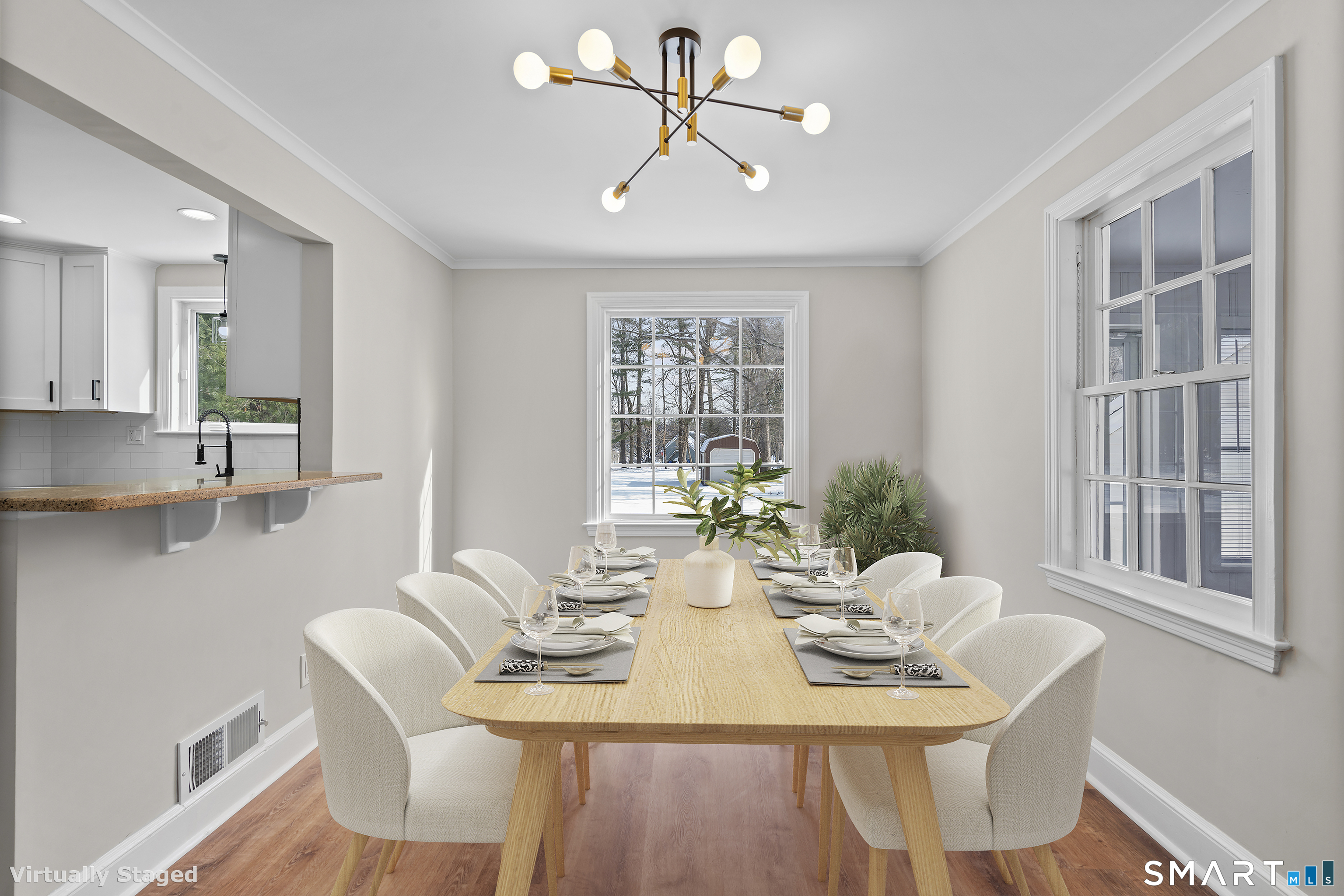 608 Kennedy Road Windsor, CT 06095 - Photo 4 of 39 a view of a dining room with furniture window and outside view