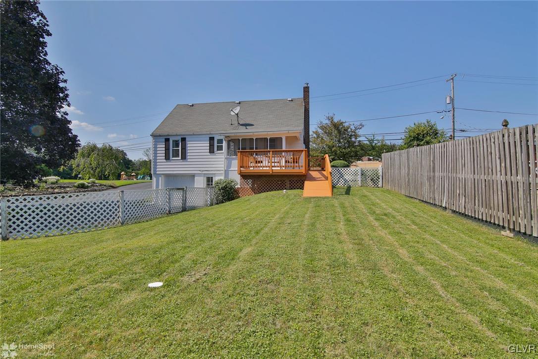 538 School Road Nazareth, PA 18064 - Photo 26 of 29 a view of a house with a yard and deck