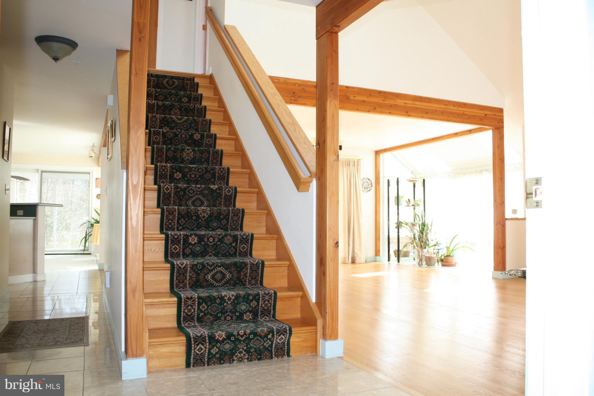 5209 Church Road Bowie, MD 20720 - Photo 11 of 26 Stairway to 2nd Floor of Main House