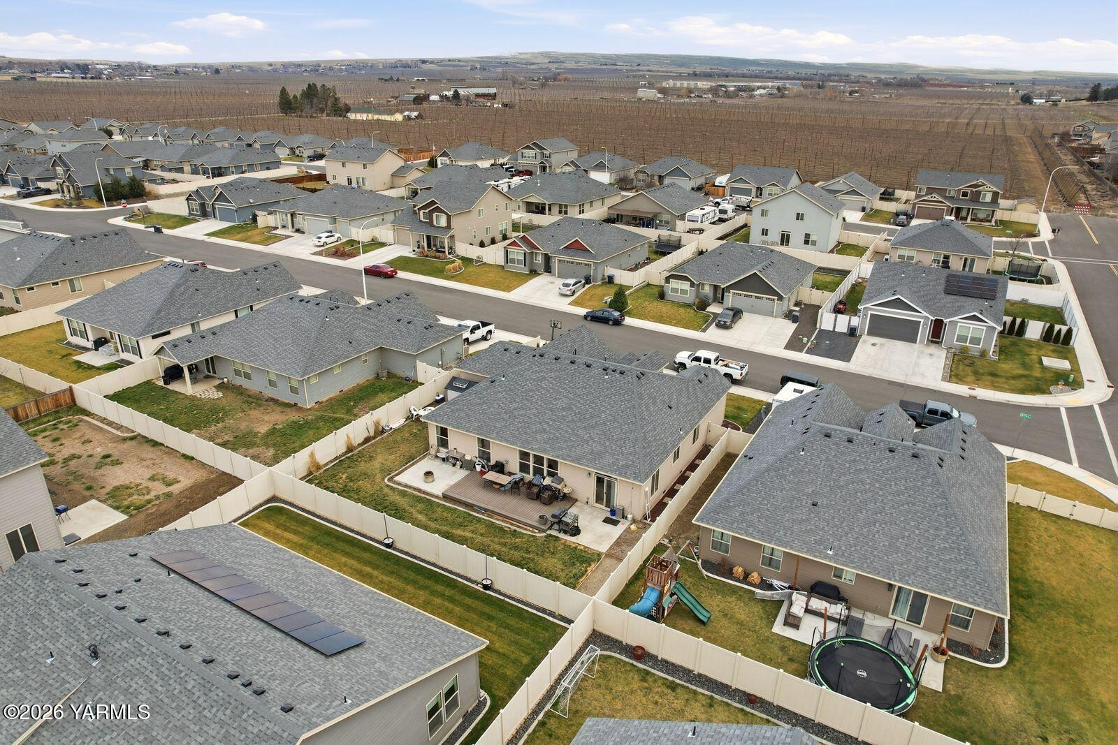 104 Bravo Street Moxee, WA 98936 - Photo 26 of 27 an aerial view of a city