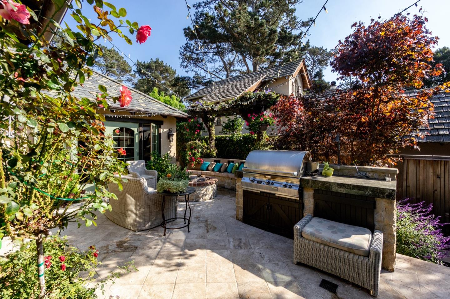 0 Casanova & 12th Corner Carmel, CA 93923 - Photo 26 of 30 a living room with furniture and a chandelier