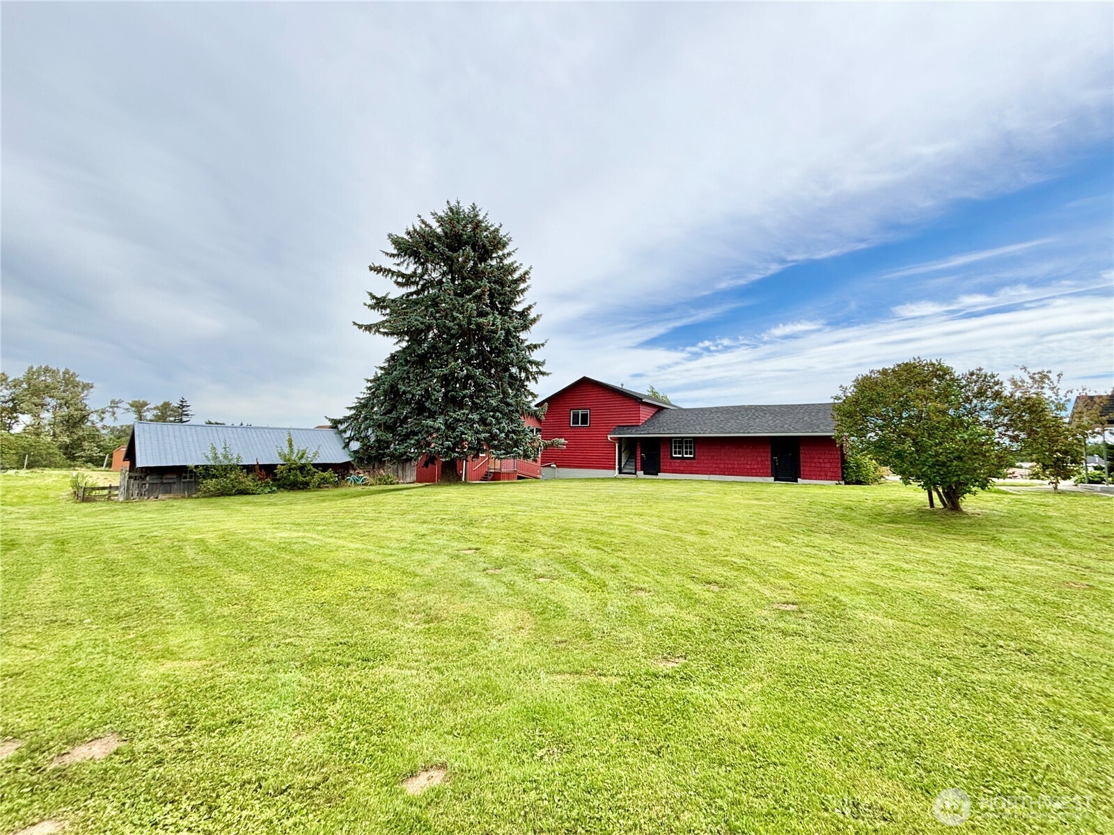 2452 Aldergrove Road Ferndale, WA 98248 - Photo 32 of 37 a swimming pool with trees in the background