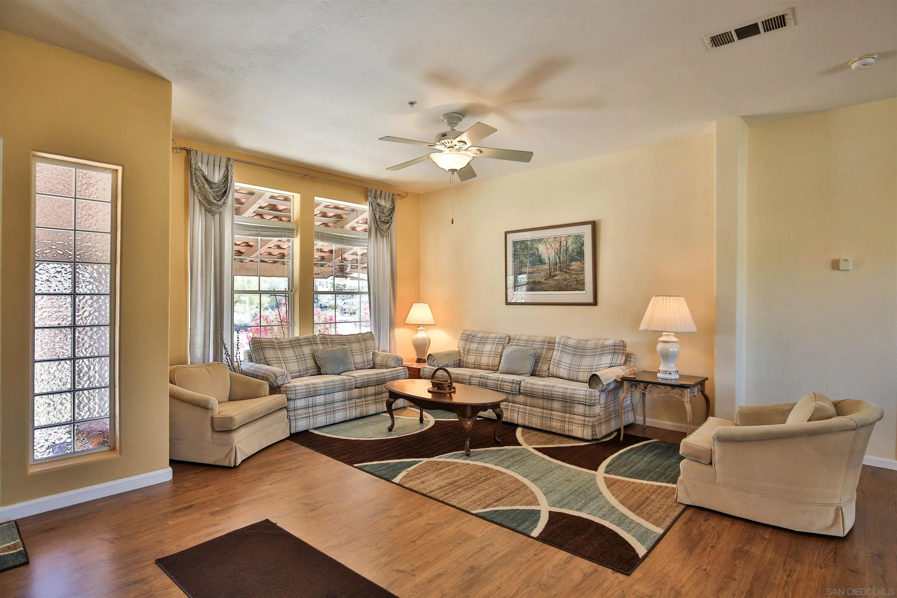 2846 Frying Pan Road Borrego Springs, CA 92004 - Photo 7 of 27 a living room with furniture and a large window