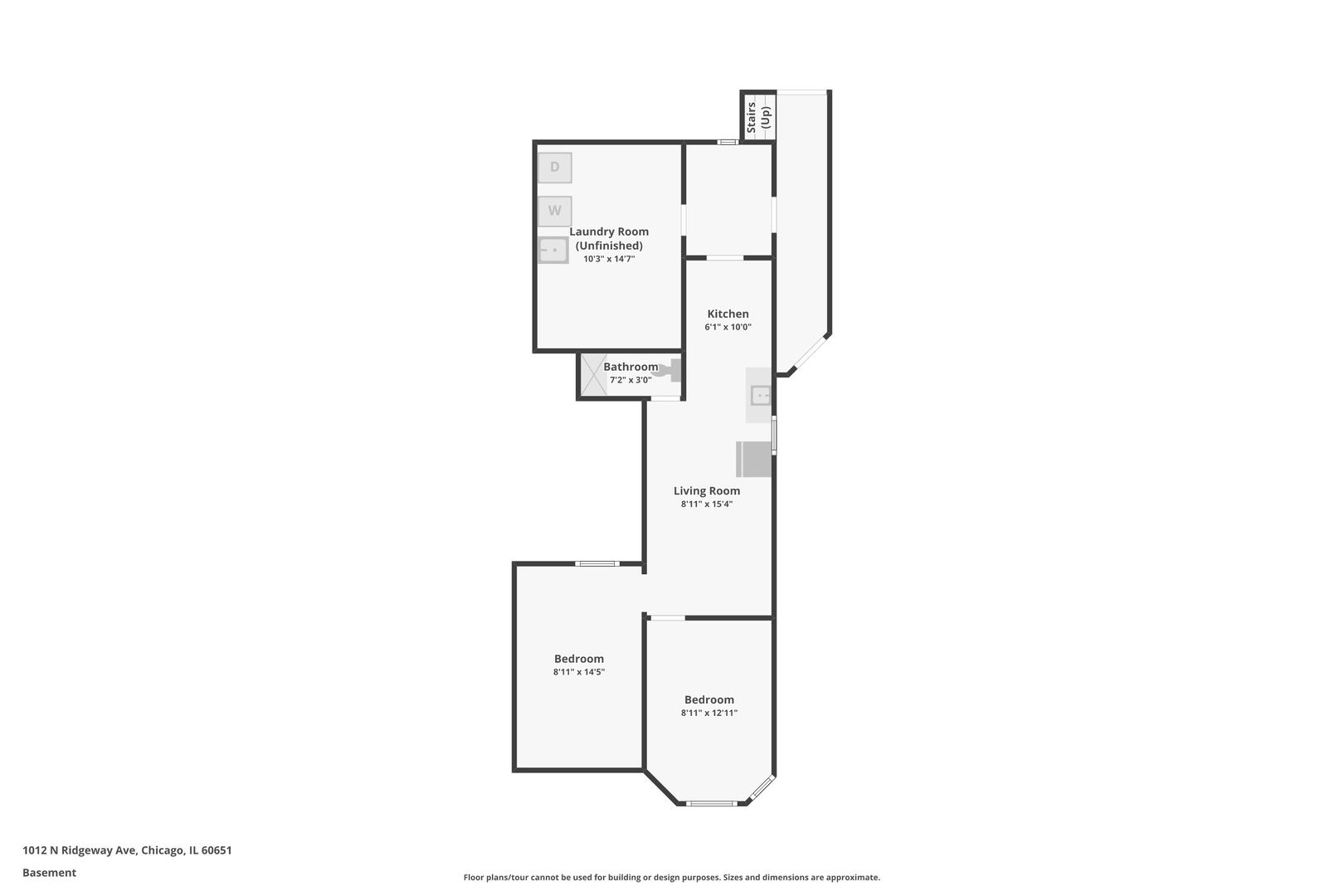 1012 North Ridgeway Avenue Chicago, IL 60651 - Photo 28 of 31 a picture of floor plan