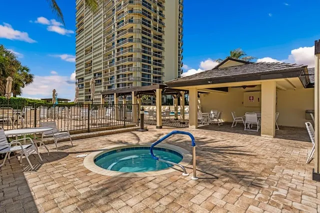 a house view with a outdoor space