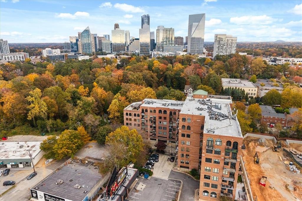 3235 Roswell Road Northeast, Unit 609 Atlanta, GA 30305 - Photo 30 of 30 a view of a city with tall buildings