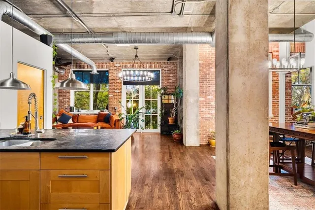 a view of lobby with furniture