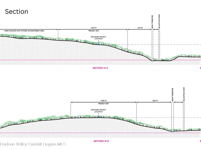 a view of city and mountain